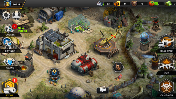 Left to Survive: Shooter PVP gameplay screenshot