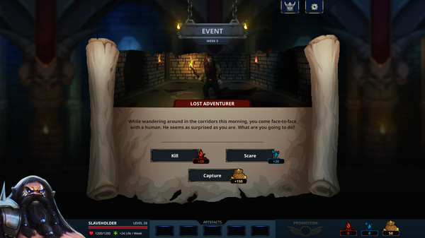 Legend of Keepers: Prologue gameplay screenshot