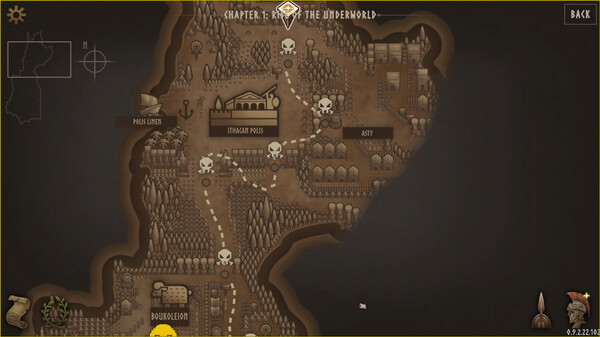 Legendary Hoplite: Arachne’s Trial gameplay screenshot