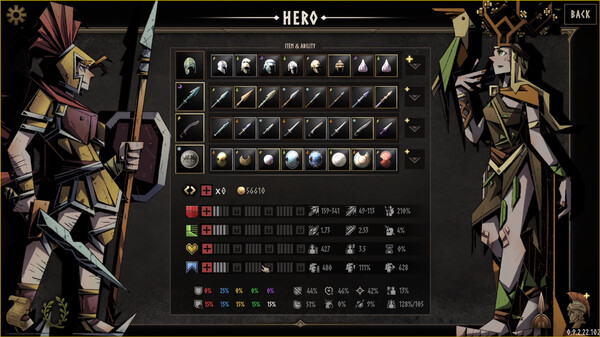 Legendary Hoplite: Arachne’s Trial gameplay screenshot