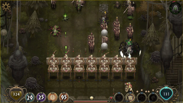 Legendary Hoplite: Arachne’s Trial gameplay screenshot