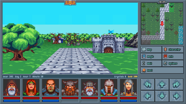 Legends of Amberland: The Forgotten Crown gameplay screenshot
