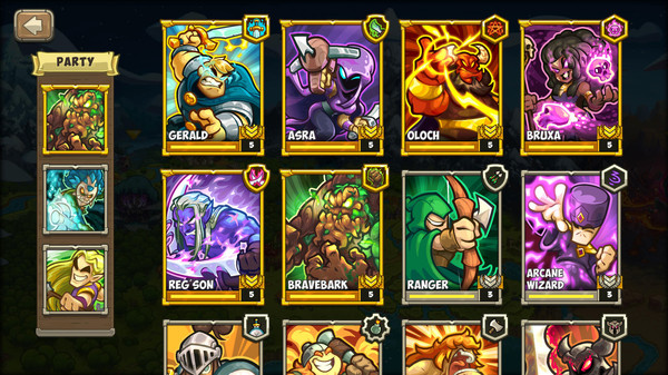 Legends of Kingdom Rush gameplay screenshot
