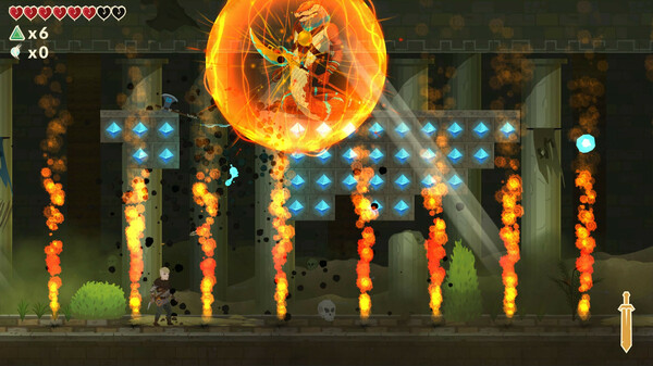 Leif's Adventure: Netherworld Hero gameplay screenshot