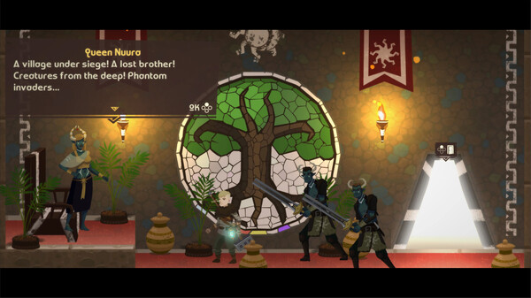 Leif's Adventure: Netherworld Hero gameplay screenshot