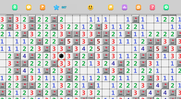 Let's Minesweeper gameplay screenshot