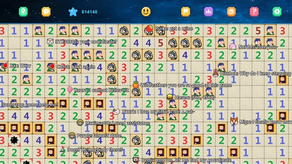 Let's Minesweeper gameplay screenshot
