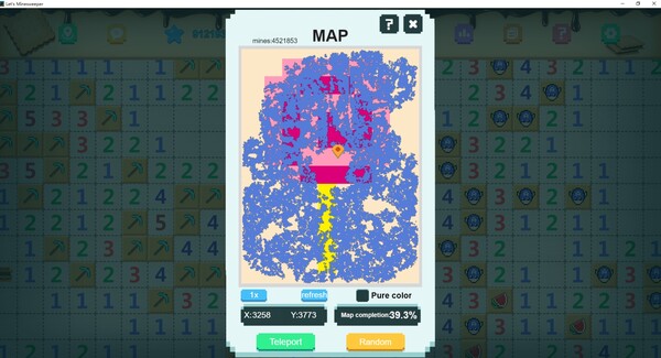 Let's Minesweeper gameplay screenshot