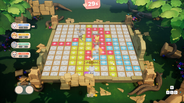 Let's Patiti! gameplay screenshot
