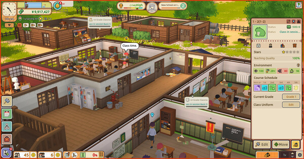 Let's School Homeroom gameplay screenshot