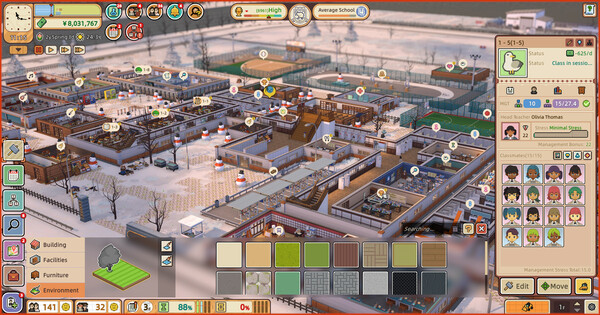 Let's School Homeroom gameplay screenshot