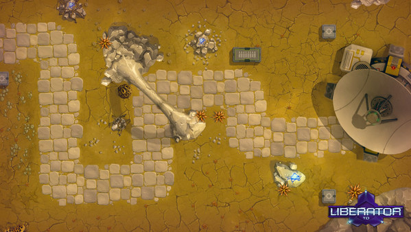 Liberator TD gameplay screenshot