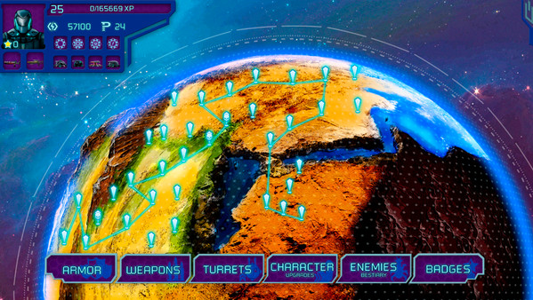 Liberator TD gameplay screenshot