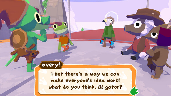 Lil Gator Game gameplay screenshot