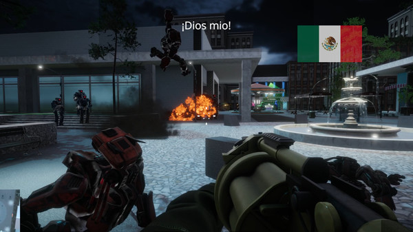 Linguist FPS - The Language Learning FPS gameplay screenshot