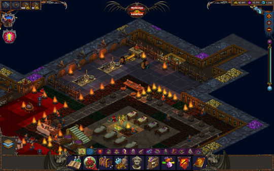 Little Imps: A Dungeon Builder gameplay screenshot