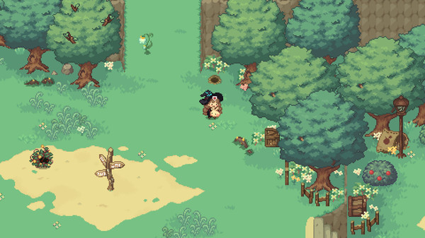 Little Witch in the Woods gameplay screenshot