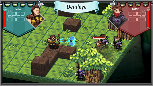 Live by the Sword: Tactics gameplay screenshot