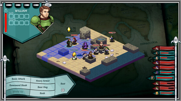 Live by the Sword: Tactics gameplay screenshot