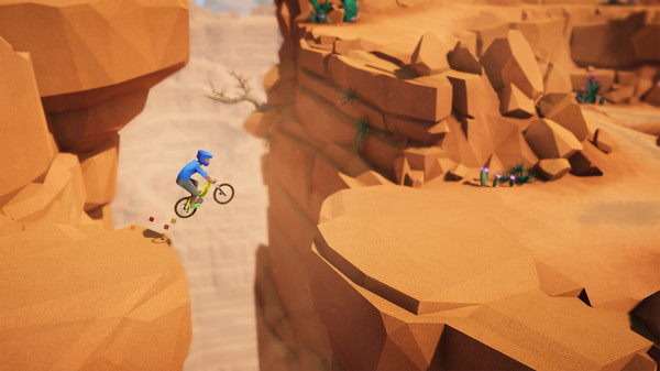 Lonely Mountains: Downhill gameplay screenshot