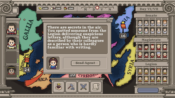 Long Live Caesar gameplay screenshot