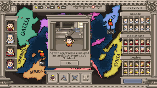 Long Live Caesar gameplay screenshot