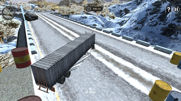 Long Truck Simulator gameplay screenshot