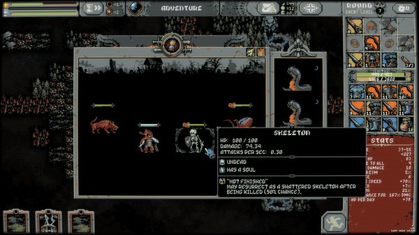 Loop Hero gameplay screenshot