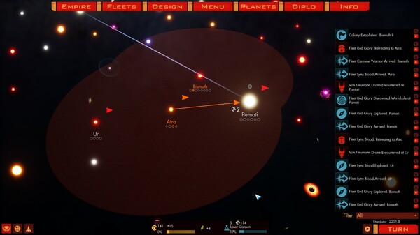 Lord of Rigel gameplay screenshot