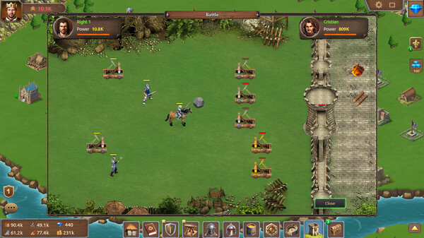 Lords of Kingdoms gameplay screenshot