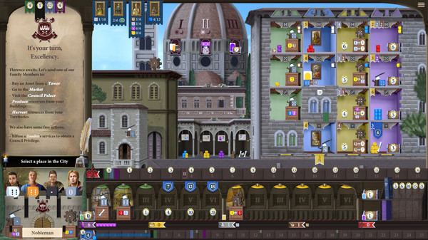 Lorenzo il Magnifico gameplay screenshot
