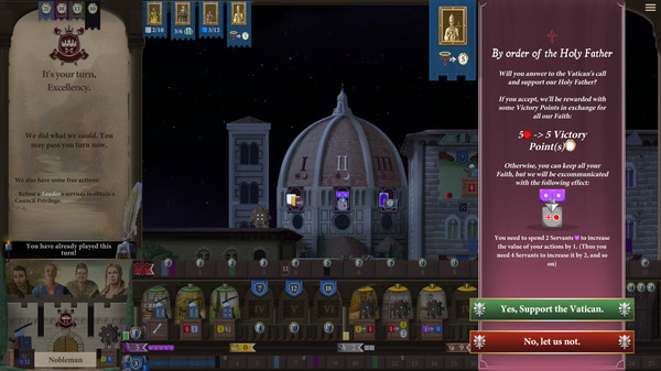 Lorenzo il Magnifico gameplay screenshot