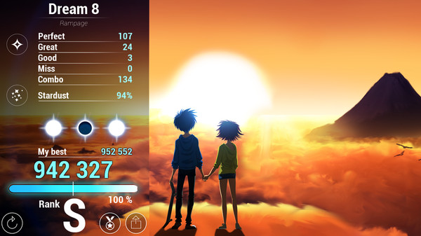 Lost in Harmony gameplay screenshot