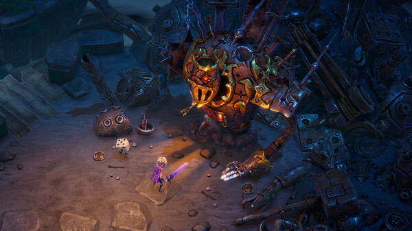Lost in Random: The Eternal Die gameplay screenshot