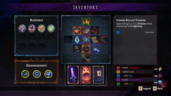 Lost in Random: The Eternal Die gameplay screenshot