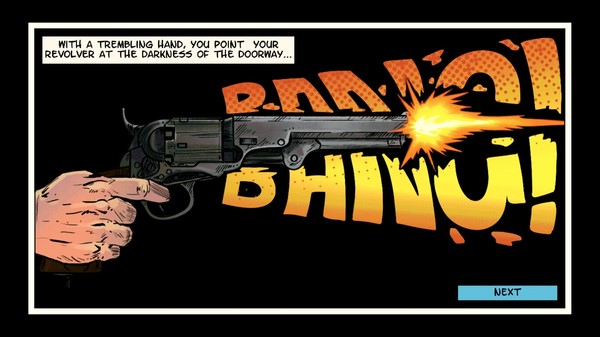Lovecraft Quest - A Comix Game gameplay screenshot