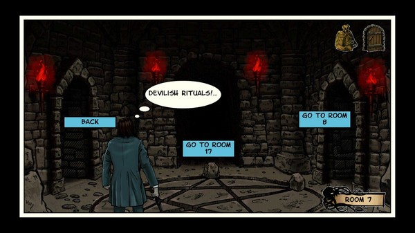 Lovecraft Quest - A Comix Game gameplay screenshot