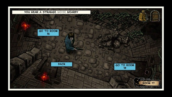 Lovecraft Quest - A Comix Game gameplay screenshot