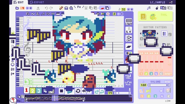 Lovely Composer gameplay screenshot