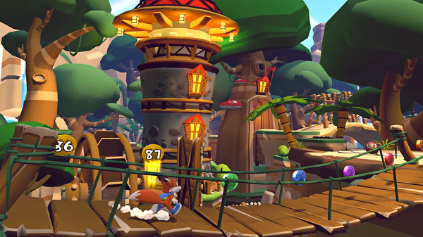 Lucky's Tale gameplay screenshot