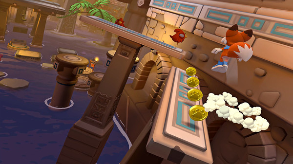 Lucky's Tale gameplay screenshot