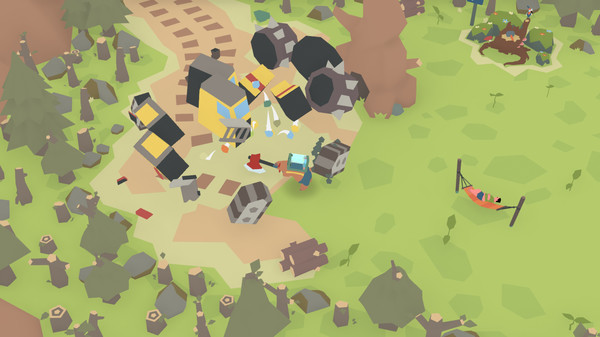 LumbearJack gameplay screenshot