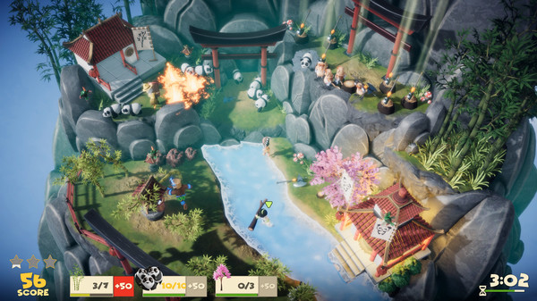 Lumberhill gameplay screenshot