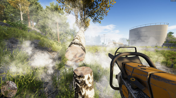 Lumberjack Simulator gameplay screenshot