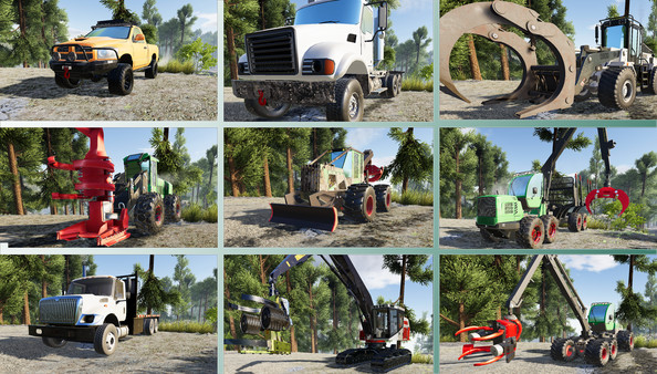 Lumberjack Simulator gameplay screenshot