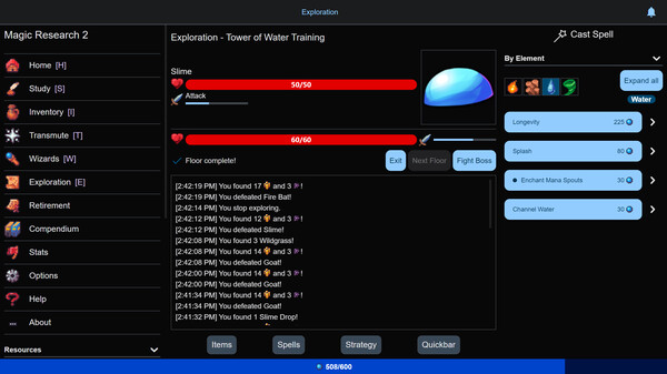 Magic Research 2 gameplay screenshot