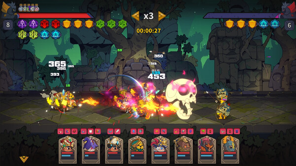 Magicbook AutoBattler: Contract gameplay screenshot