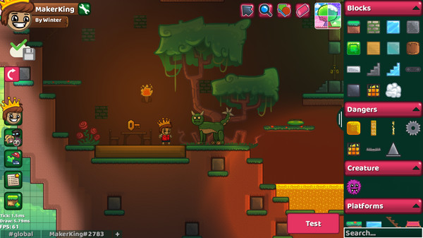 MakerKing gameplay screenshot