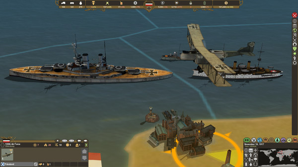Making History: The First World War gameplay screenshot