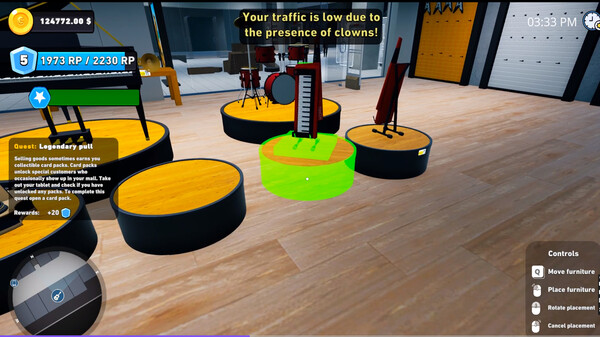MALL MANAGER SIMULATOR gameplay screenshot